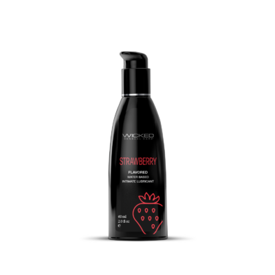 Wicked Sensual Care lube strawberry