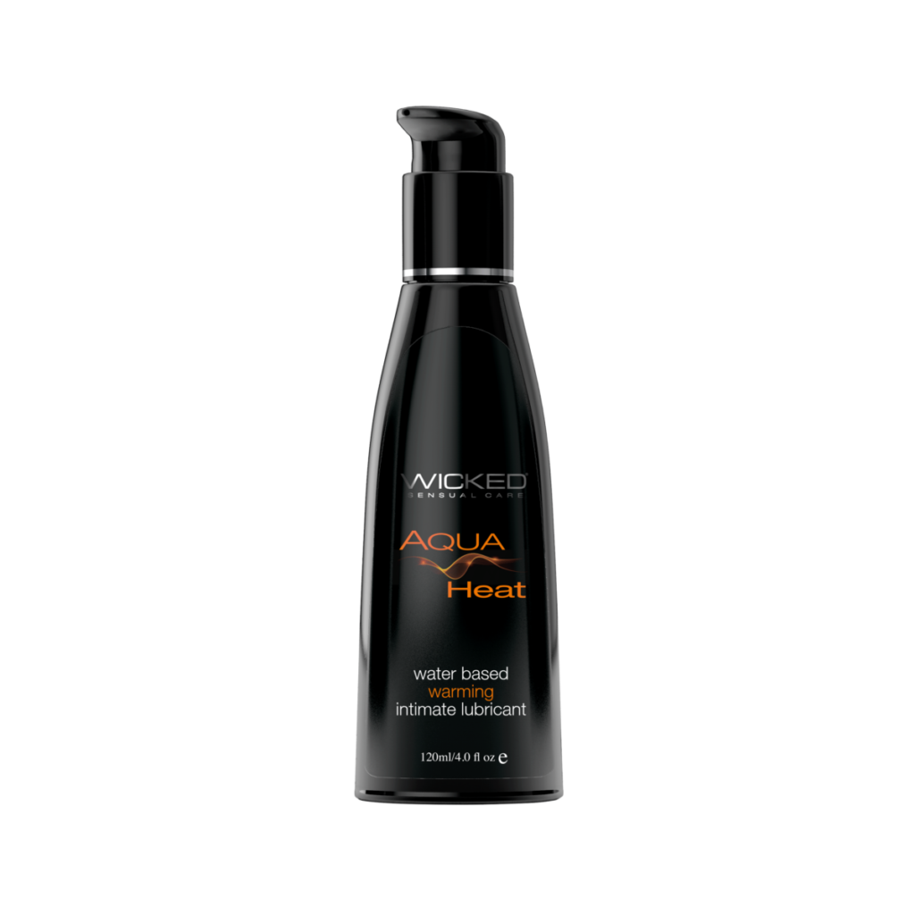 Wick_AquaHeat-4oz Aqua Heat warming water based Wicked Sensual Care lube
