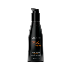 Aqua Heat warming water based Wicked Sensual Care lube