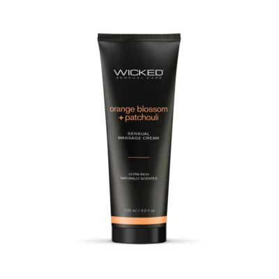 Wicked sensual Care massage cream orange blossom and patchouli