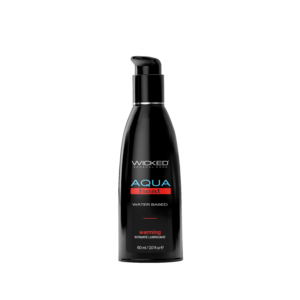 wicked aqua heat warming lube