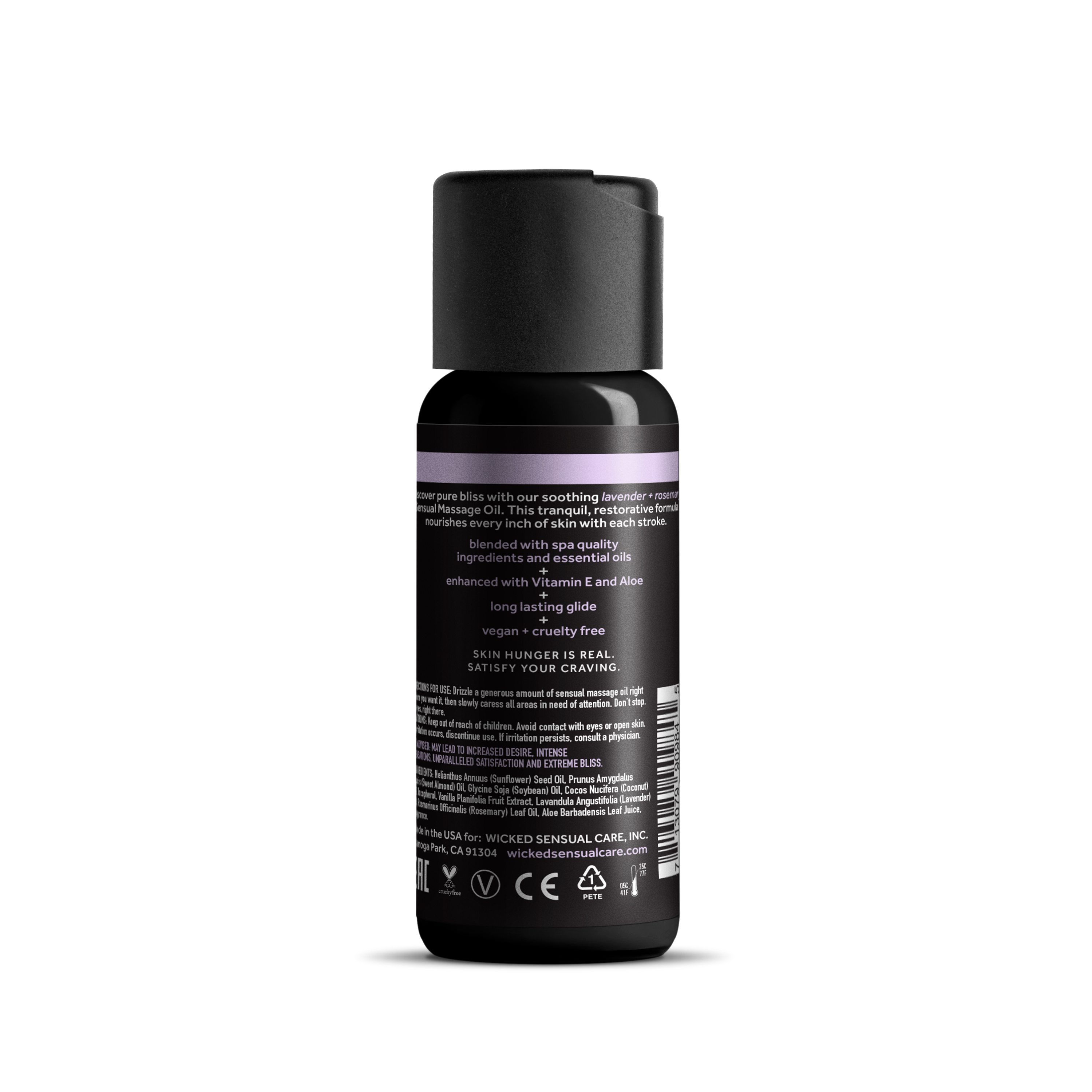 lavender + rosemary Sensual Massage Oil - Image 2